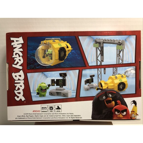 Angry Birds Building Block Set Pig Submarine 103pc EK81011 Ages 5+ - Picture 7 of 7